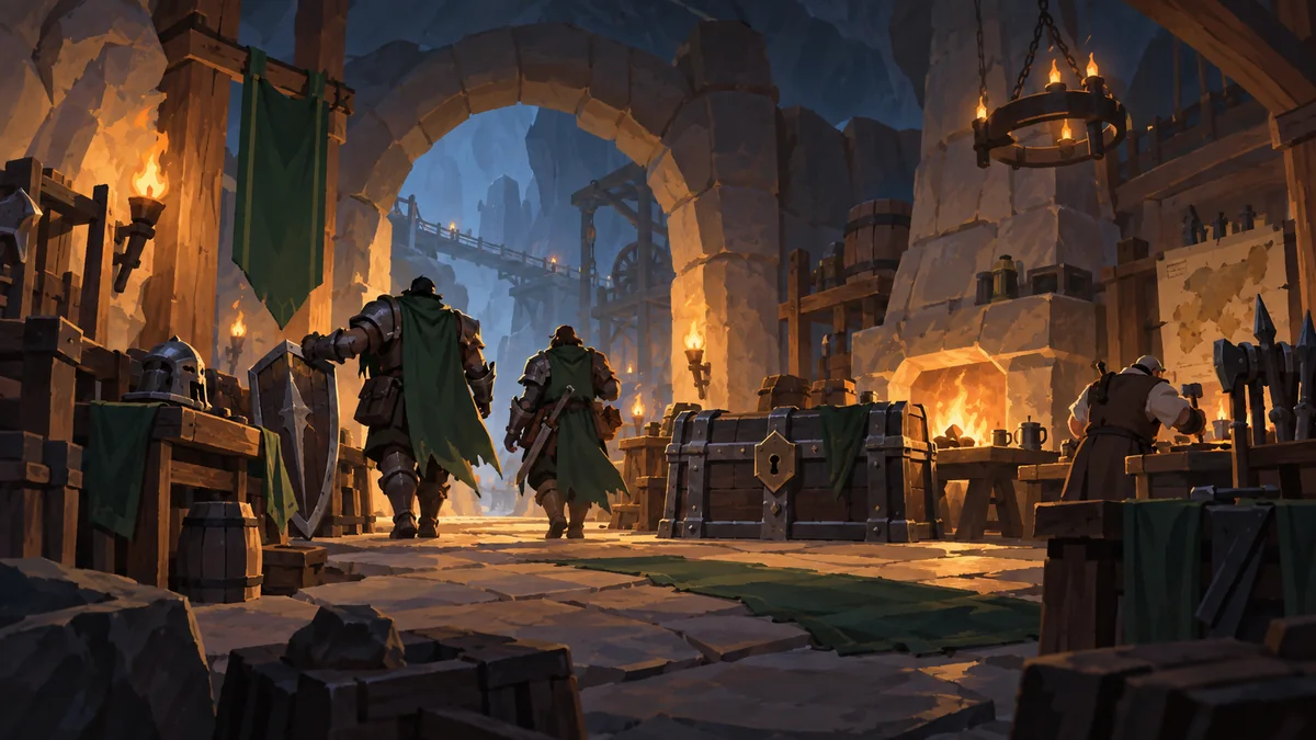 Ilustración conceptual del refugio de Avalon
